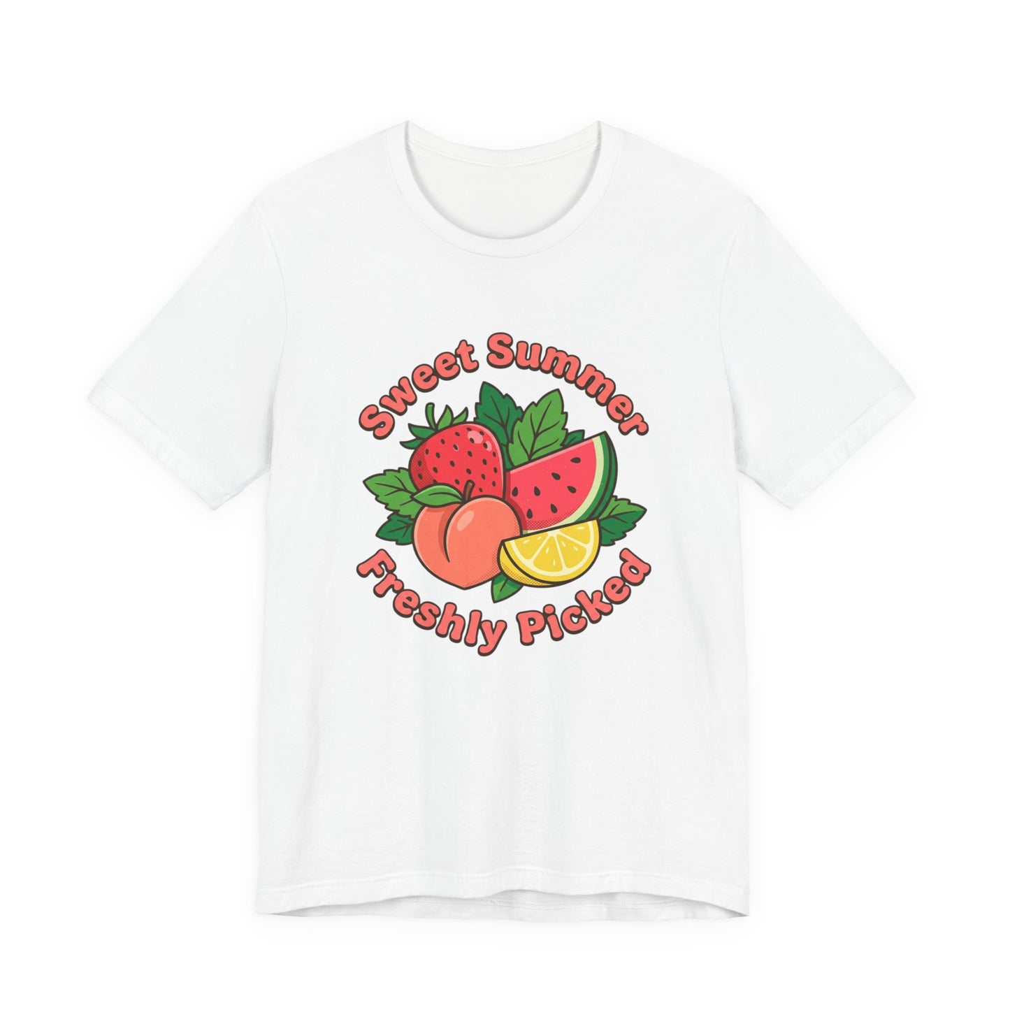 Sweet Summer Freshly Picked Jersey Short Sleeve Tee