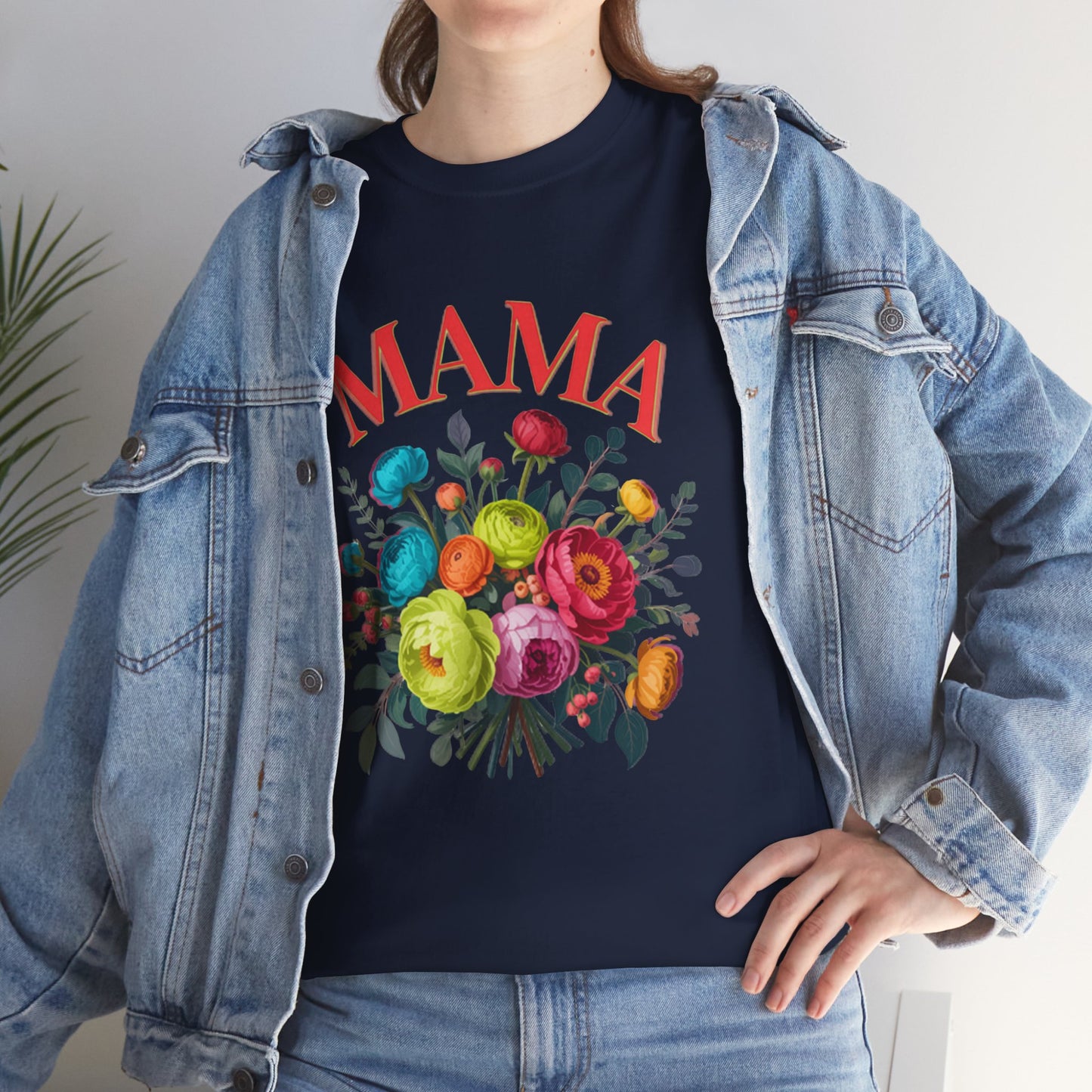Mama Floral T-Shirt  Mother's Day Floral Tee for Moms