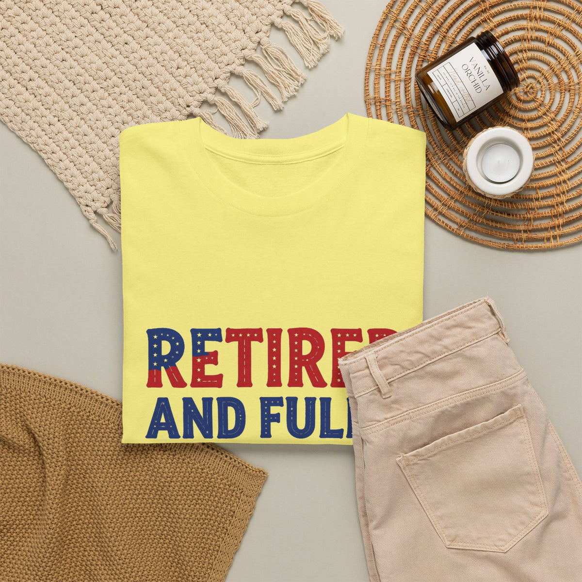 Retired and Fully Committed to Independence Day T-Shirt