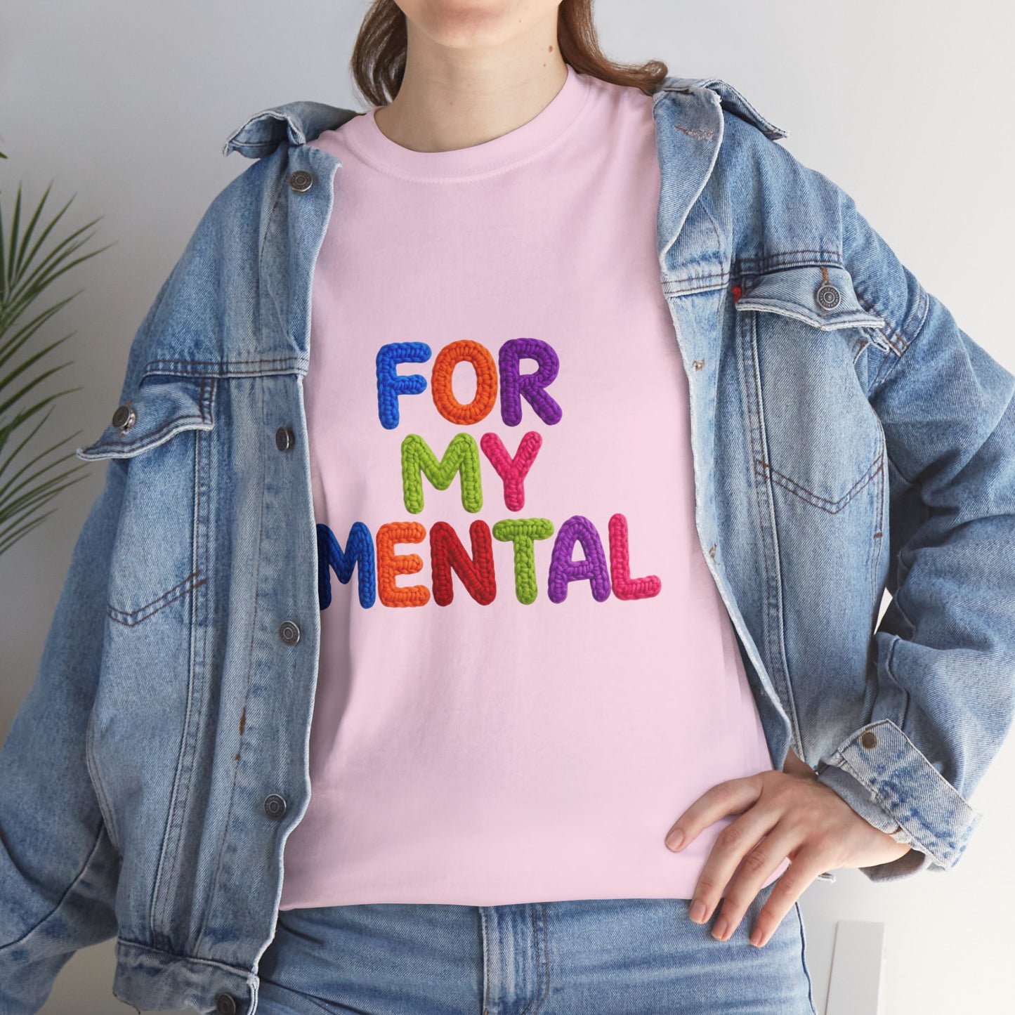 For My Mental Tee Mental Health Awareness Graphic T-Shirt