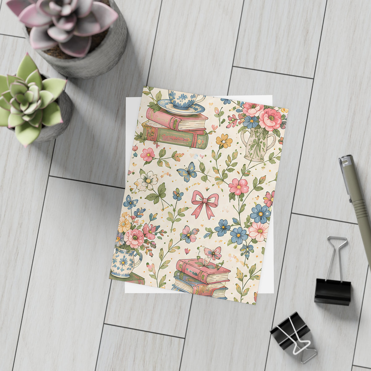 Bookish Blooms Bundles Postcard Bundles (envelopes not included)
