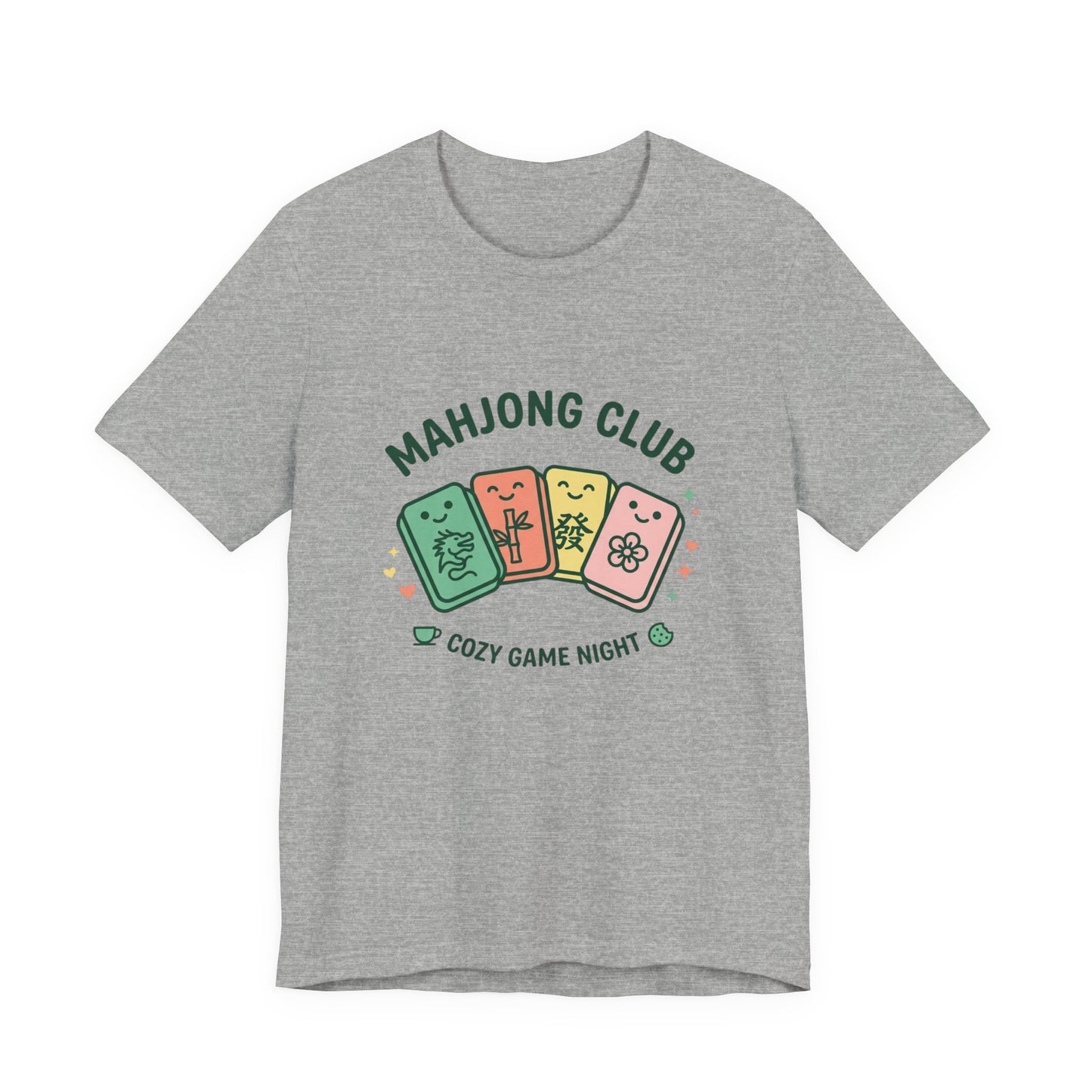 Mahjong Club Unisex Jersey Short Sleeve Tee