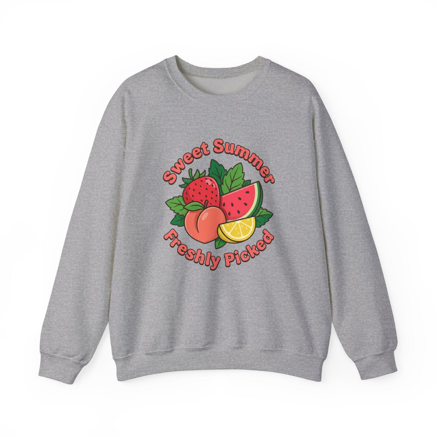 Sweet Summer Freshly Picked Unisex Heavy Blend™ Crewneck Sweatshirt