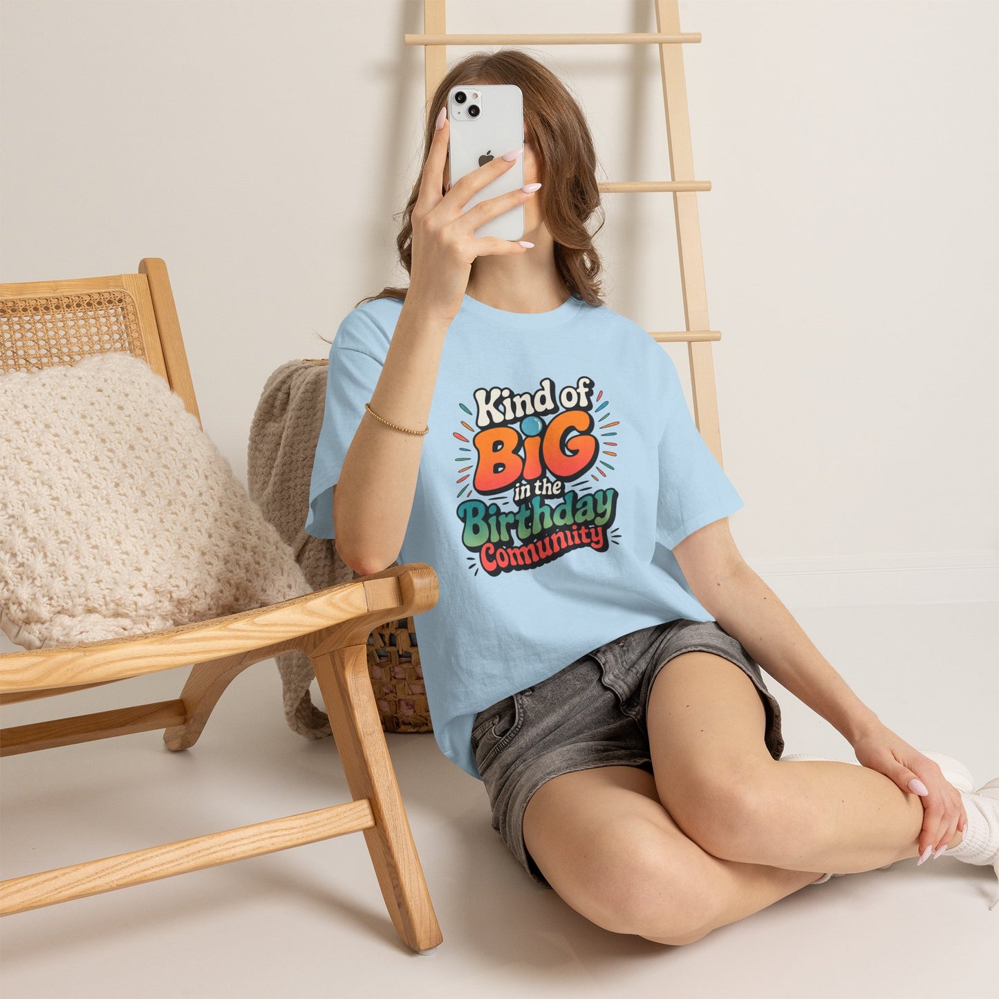 Birthday Community Tee Kind of Big in the Birthday Community Graphic T-Shirt