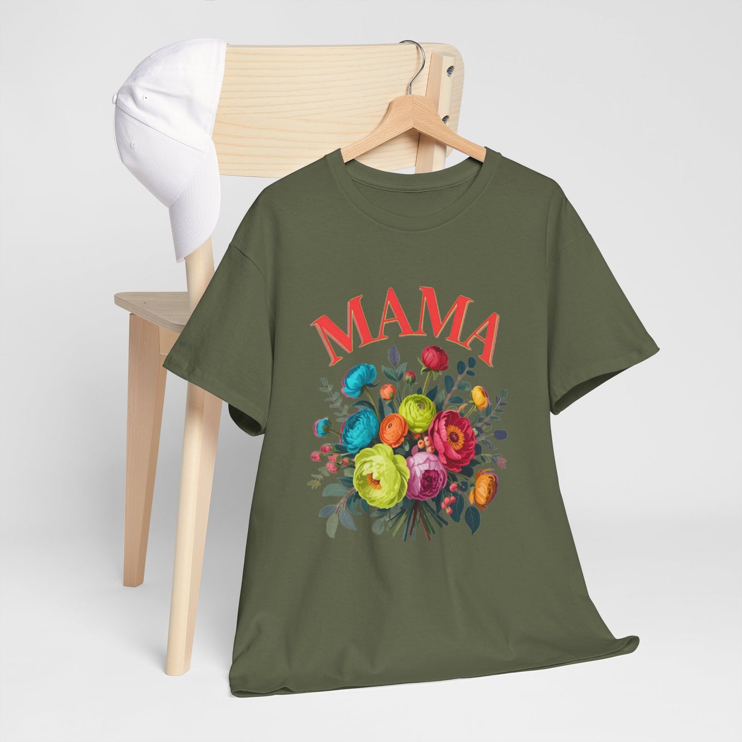 Mama Floral T-Shirt  Mother's Day Floral Tee for Moms
