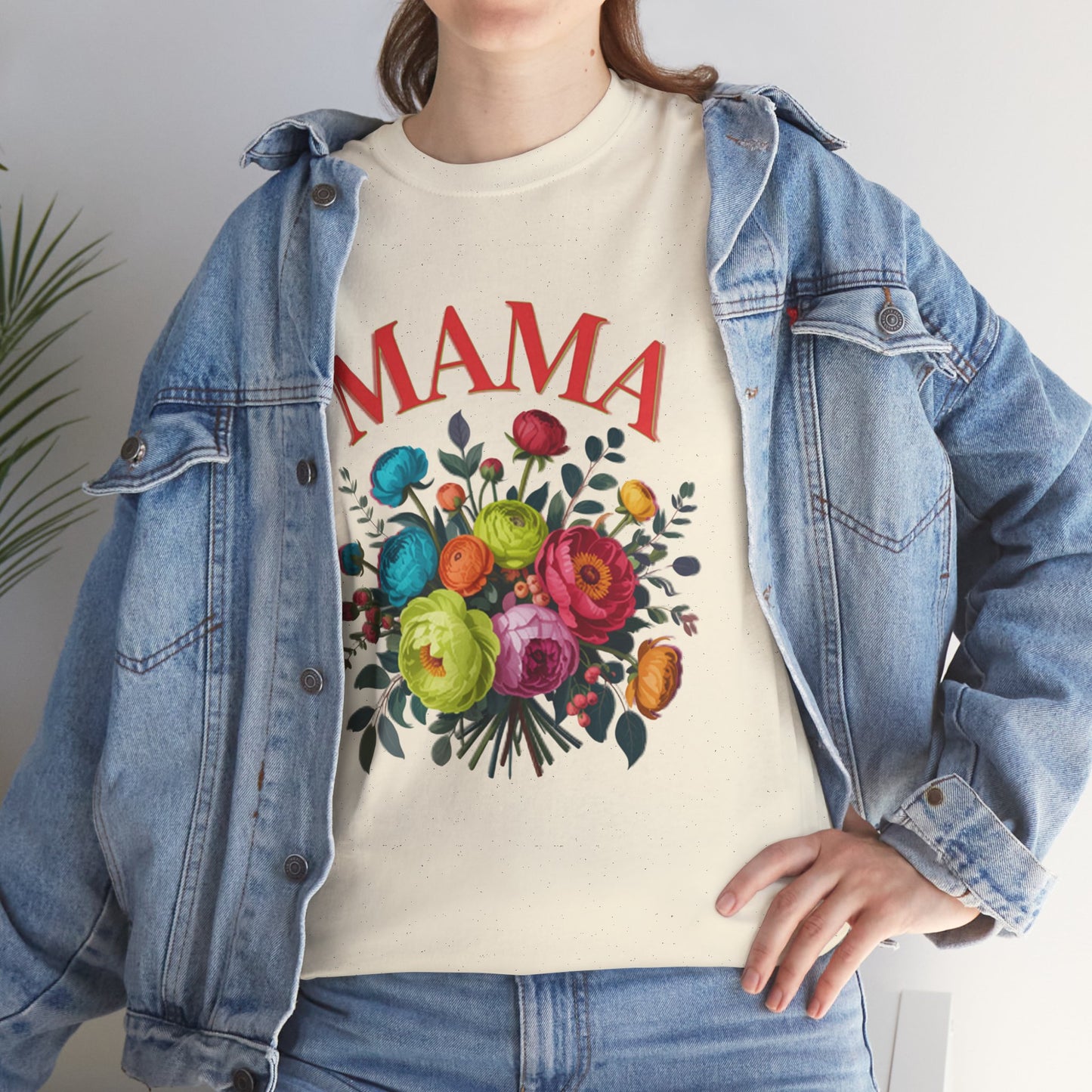 Mama Floral T-Shirt  Mother's Day Floral Tee for Moms