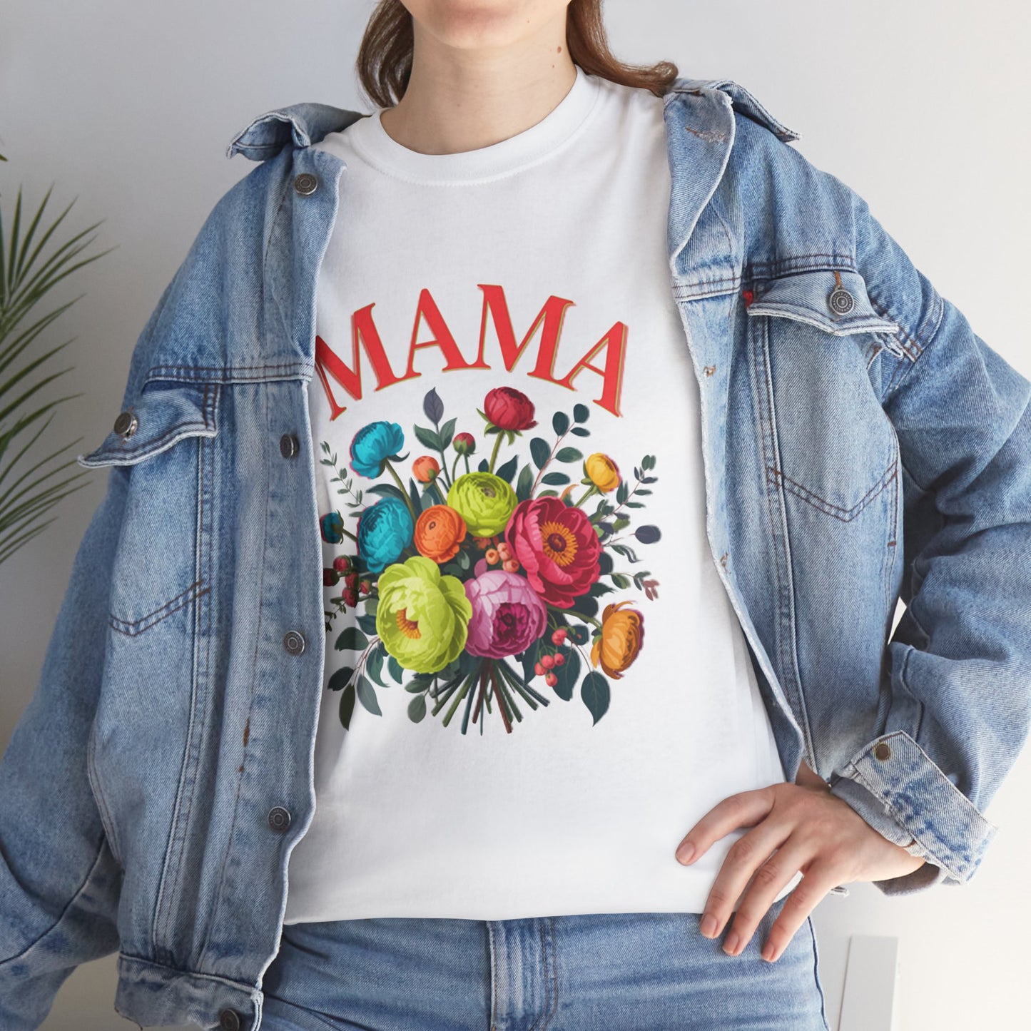Mama Floral T-Shirt  Mother's Day Floral Tee for Moms