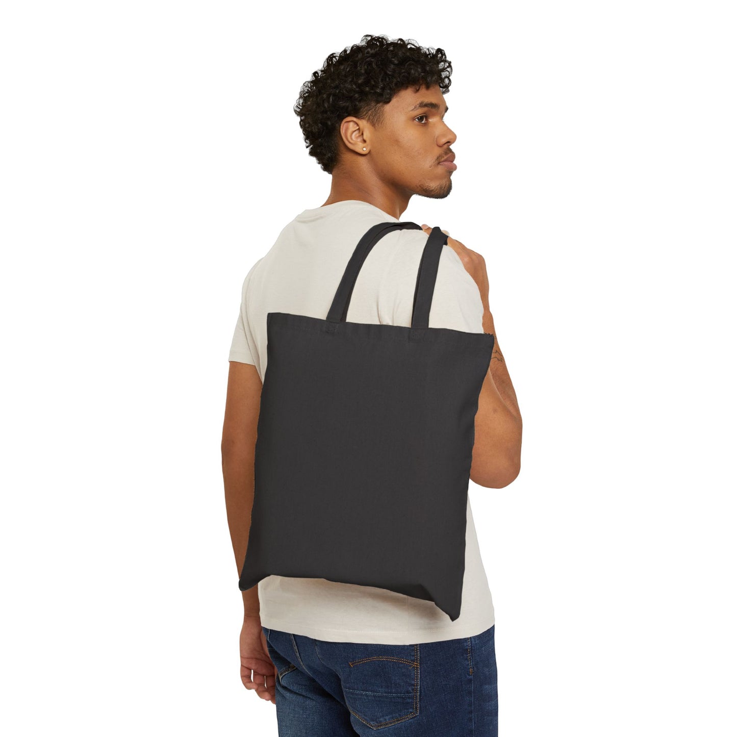 For My Mental Bag Cotton Canvas Tote — Mental Health Awareness Tote Bag
