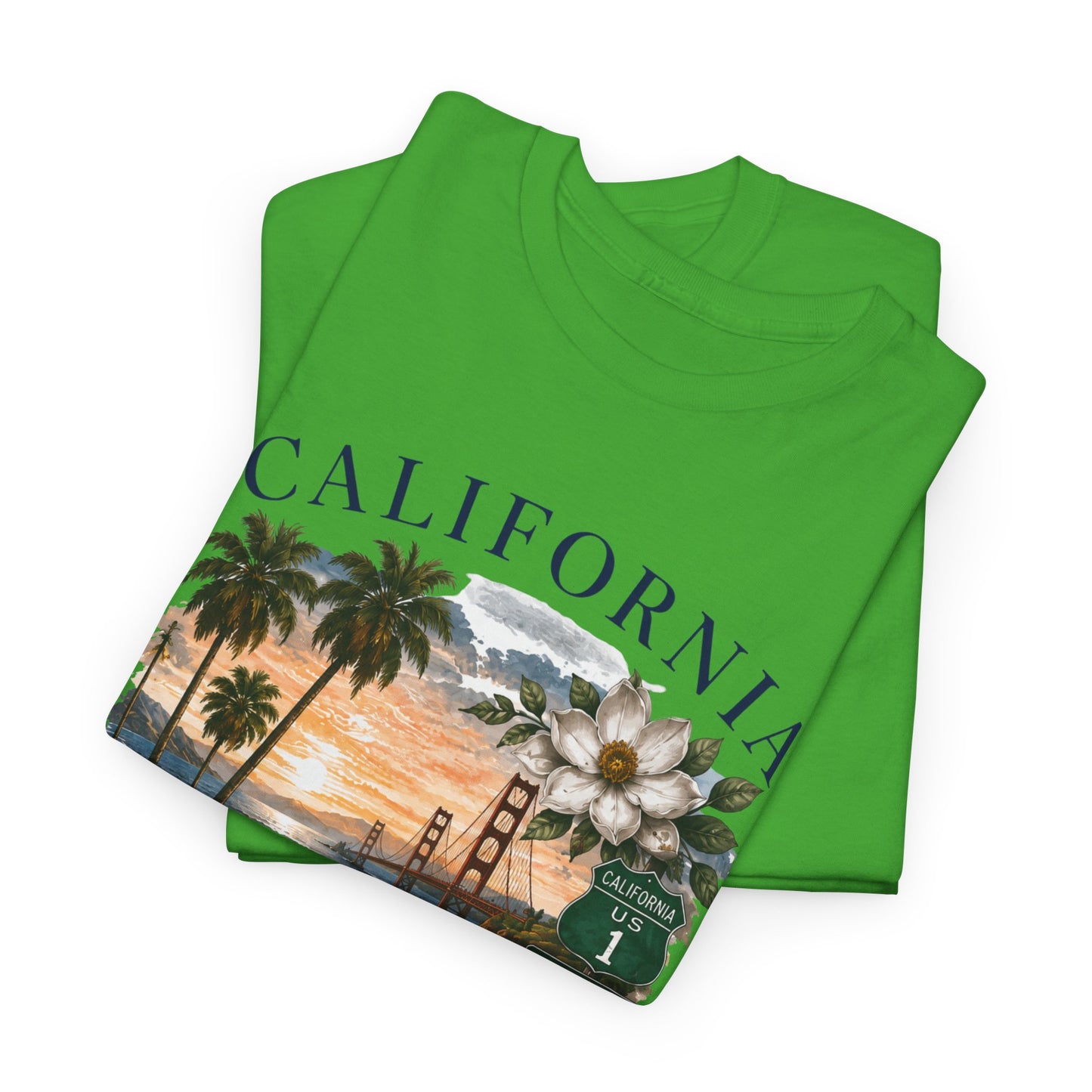 California Vintage Surf T-Shirt — Coastal Sunset Beach Tee