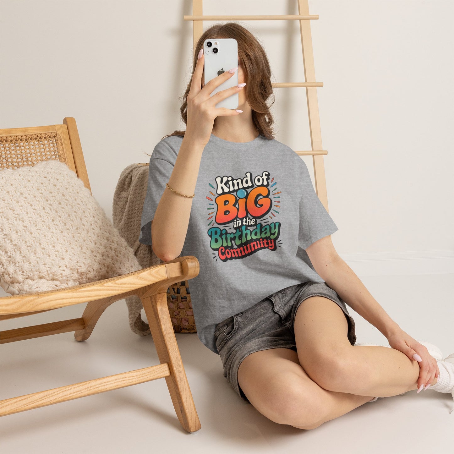 Birthday Community Tee Kind of Big in the Birthday Community Graphic T-Shirt