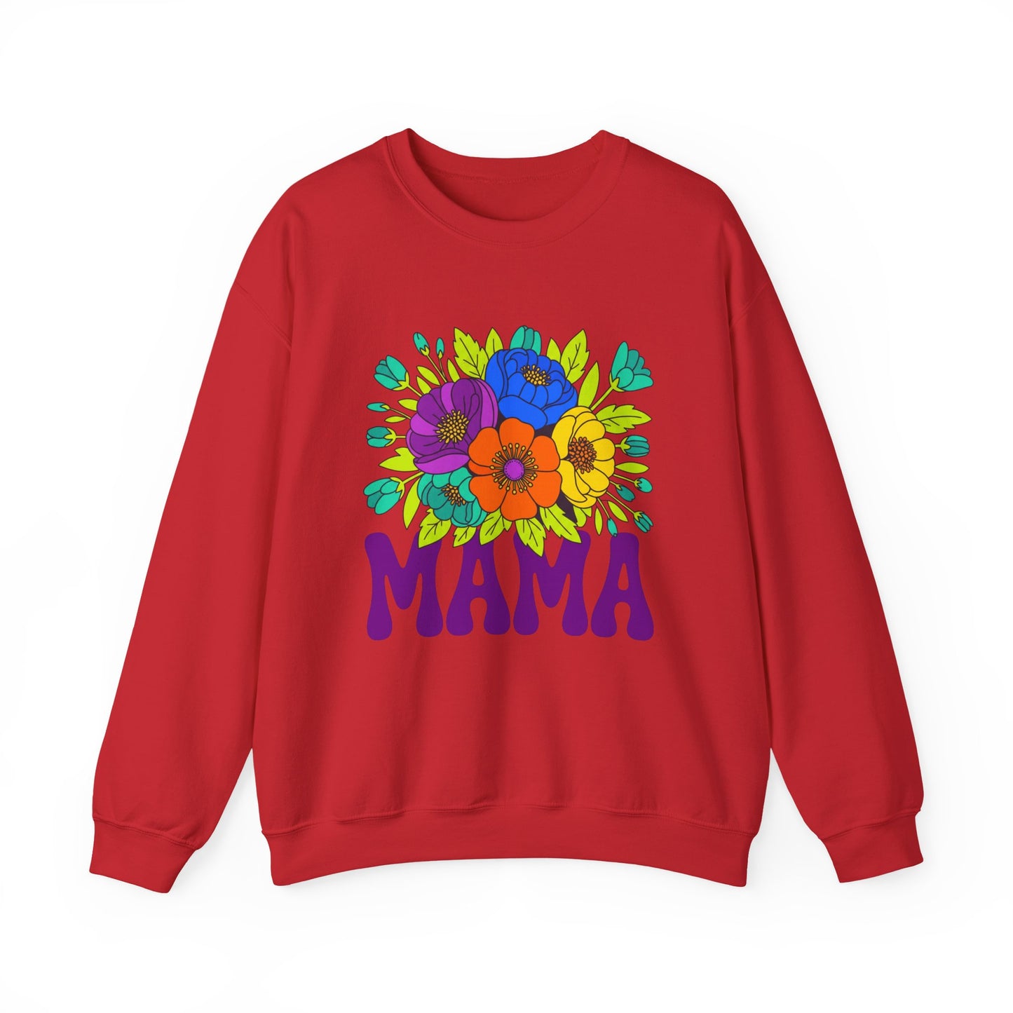 Mama Floral Sweatshirt — Cozy Mother's Day Crewneck