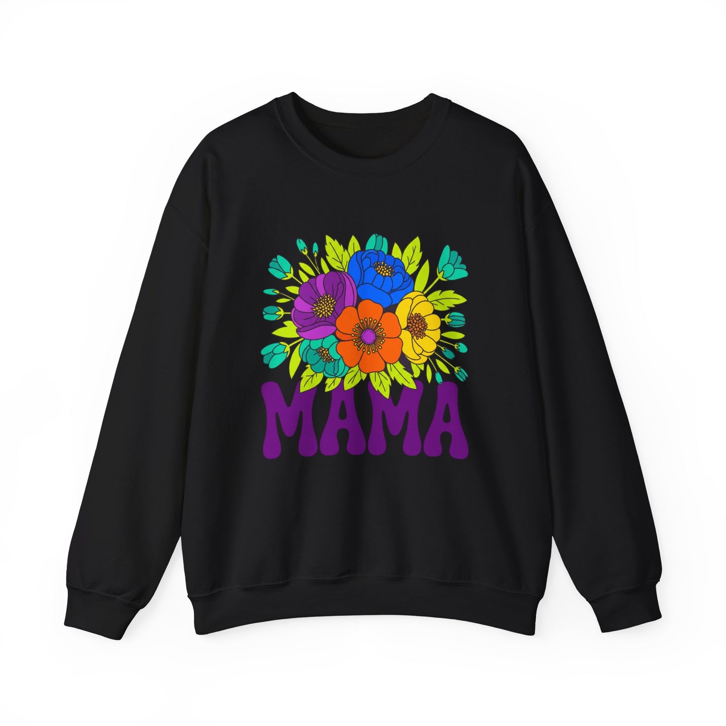 Mama Floral Sweatshirt — Cozy Mother's Day Crewneck