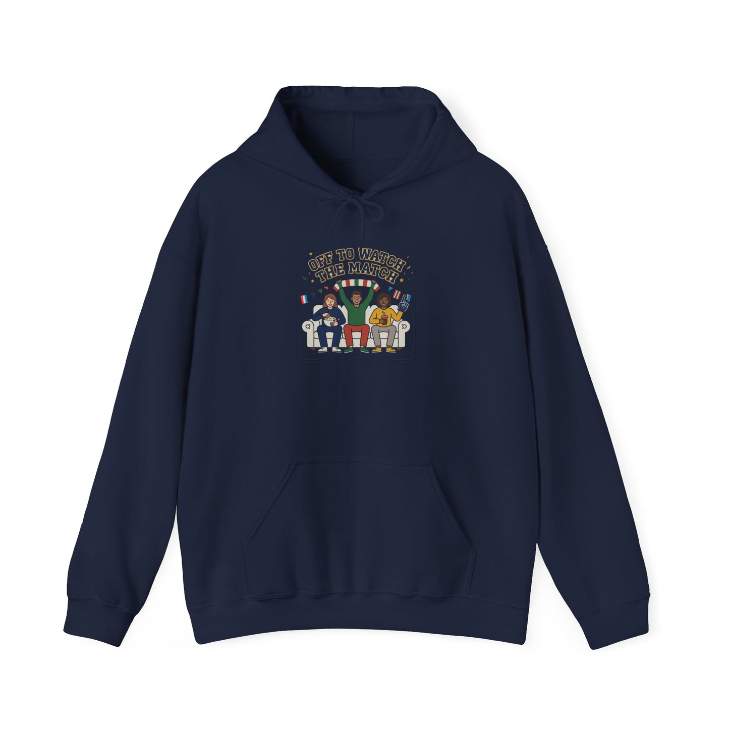 Off To Watch The Match Heavy Blend™ Hooded Sweatshirt