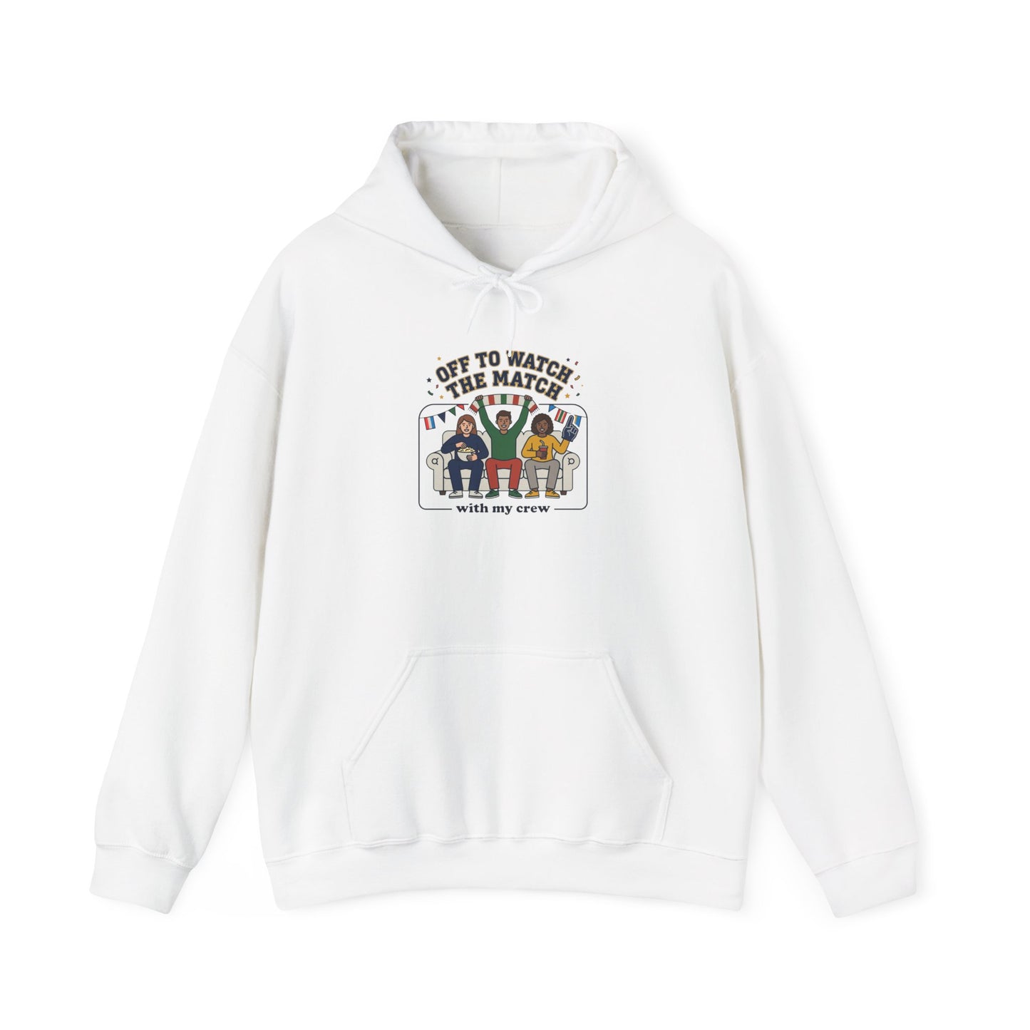 Off To Watch The Match Heavy Blend™ Hooded Sweatshirt
