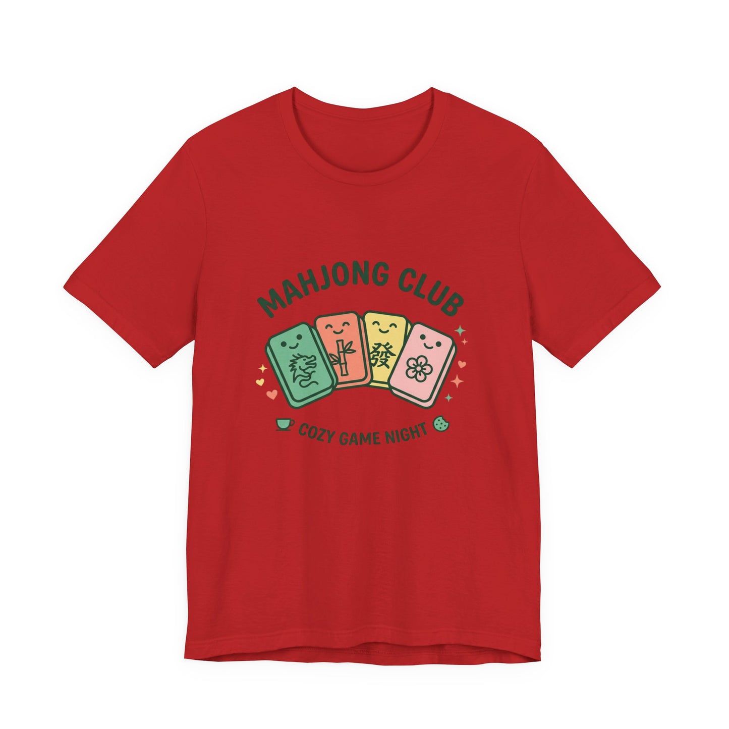 Mahjong Club Unisex Jersey Short Sleeve Tee