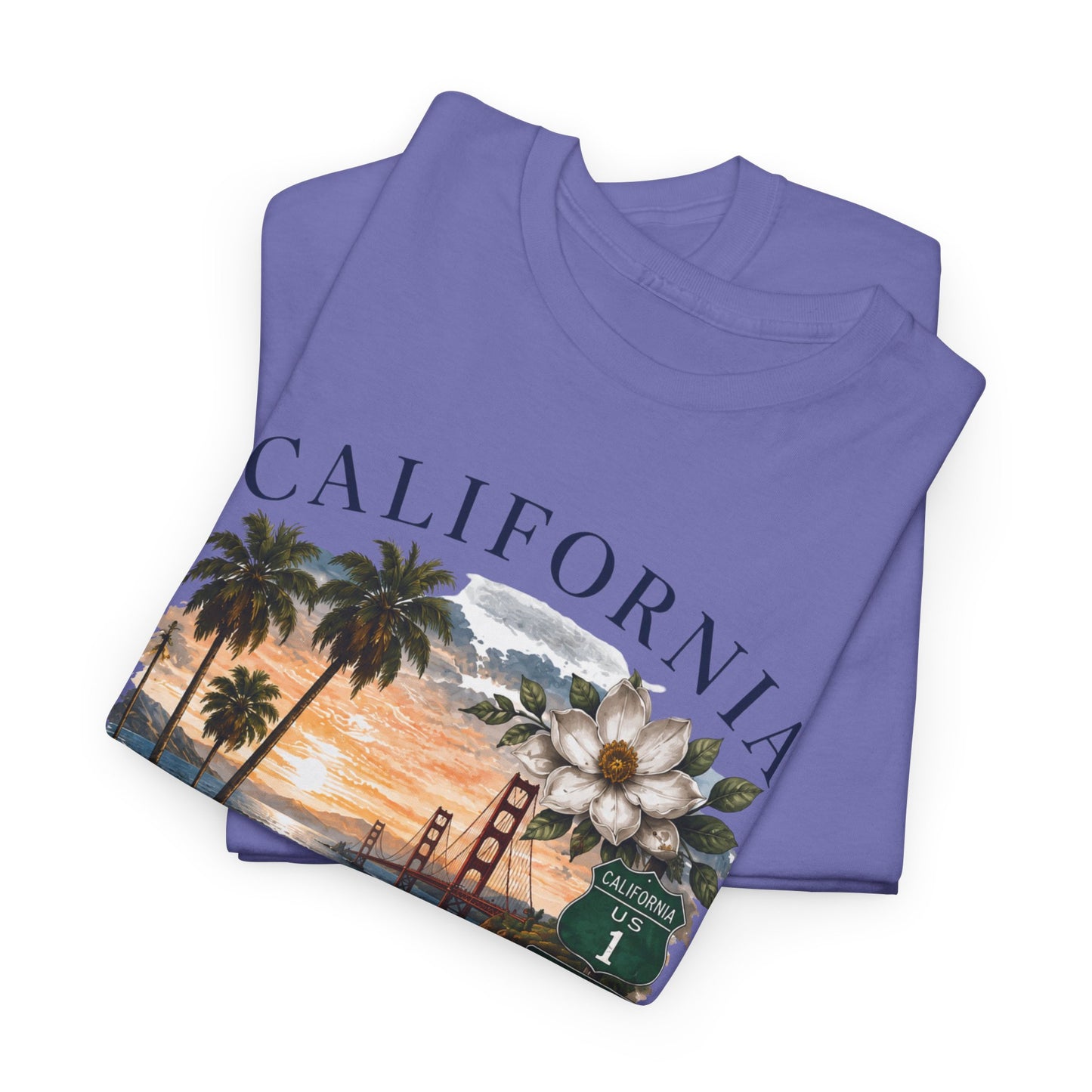 California Vintage Surf T-Shirt — Coastal Sunset Beach Tee