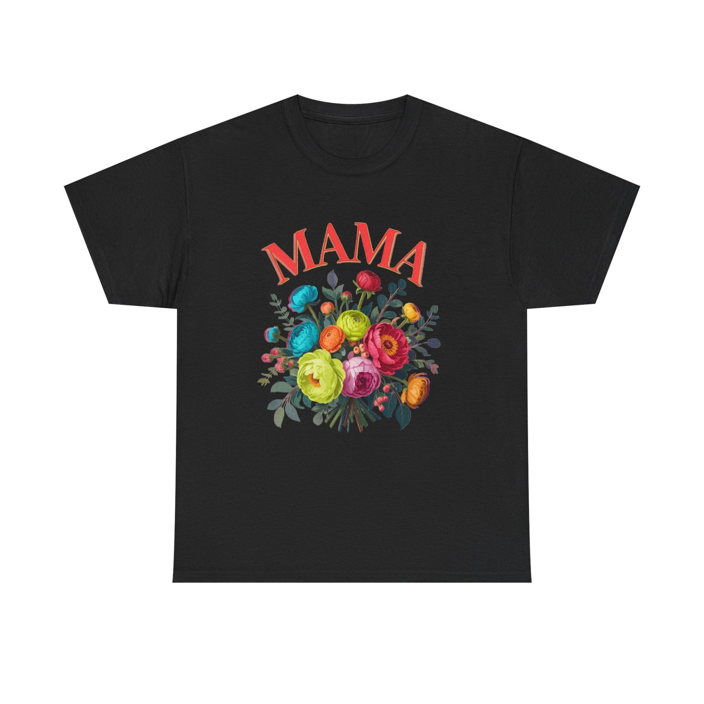Mama Floral T-Shirt  Mother's Day Floral Tee for Moms
