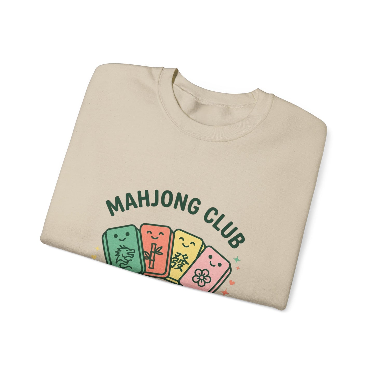 Mahjong Club Heavy Blend™ Crewneck Sweatshirt