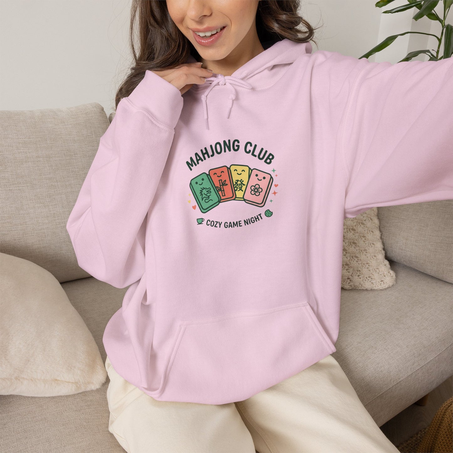 Mahjong Club Heavy Blend™ Hooded Sweatshirt