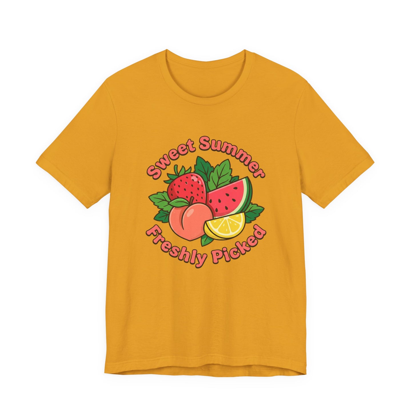 Sweet Summer Freshly Picked Jersey Short Sleeve Tee