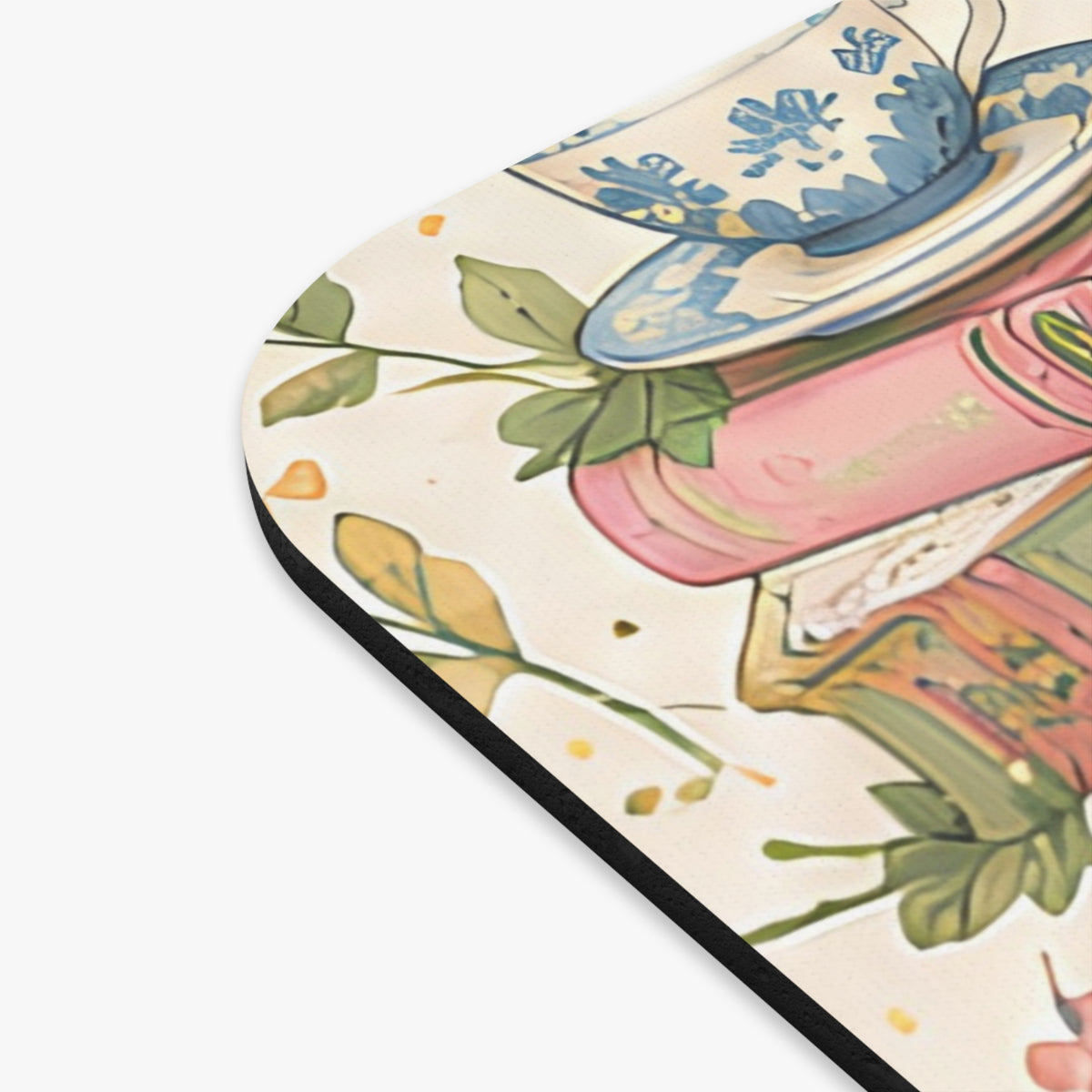 Bookish Blooms Mouse Pad