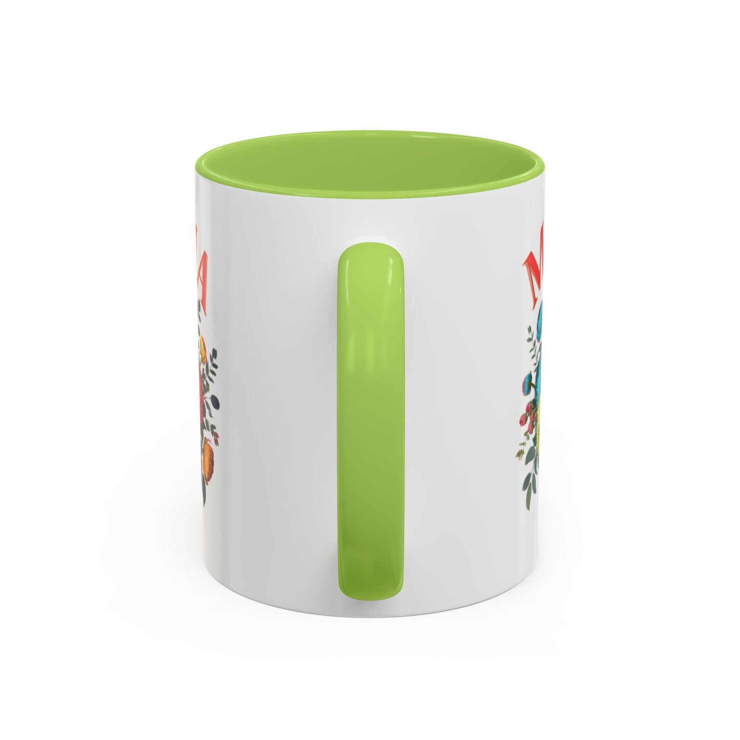 Mama Floral Coffee Mug – Mother's Day Bouquet Accent Mug (11/15oz)