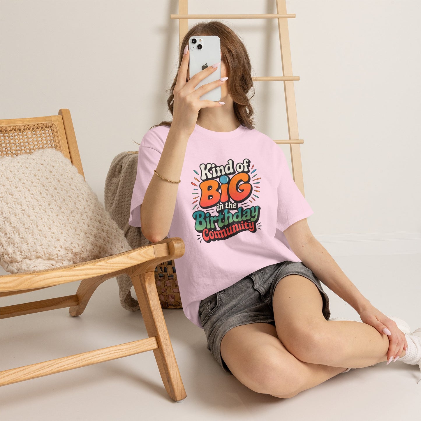 Birthday Community Tee Kind of Big in the Birthday Community Graphic T-Shirt