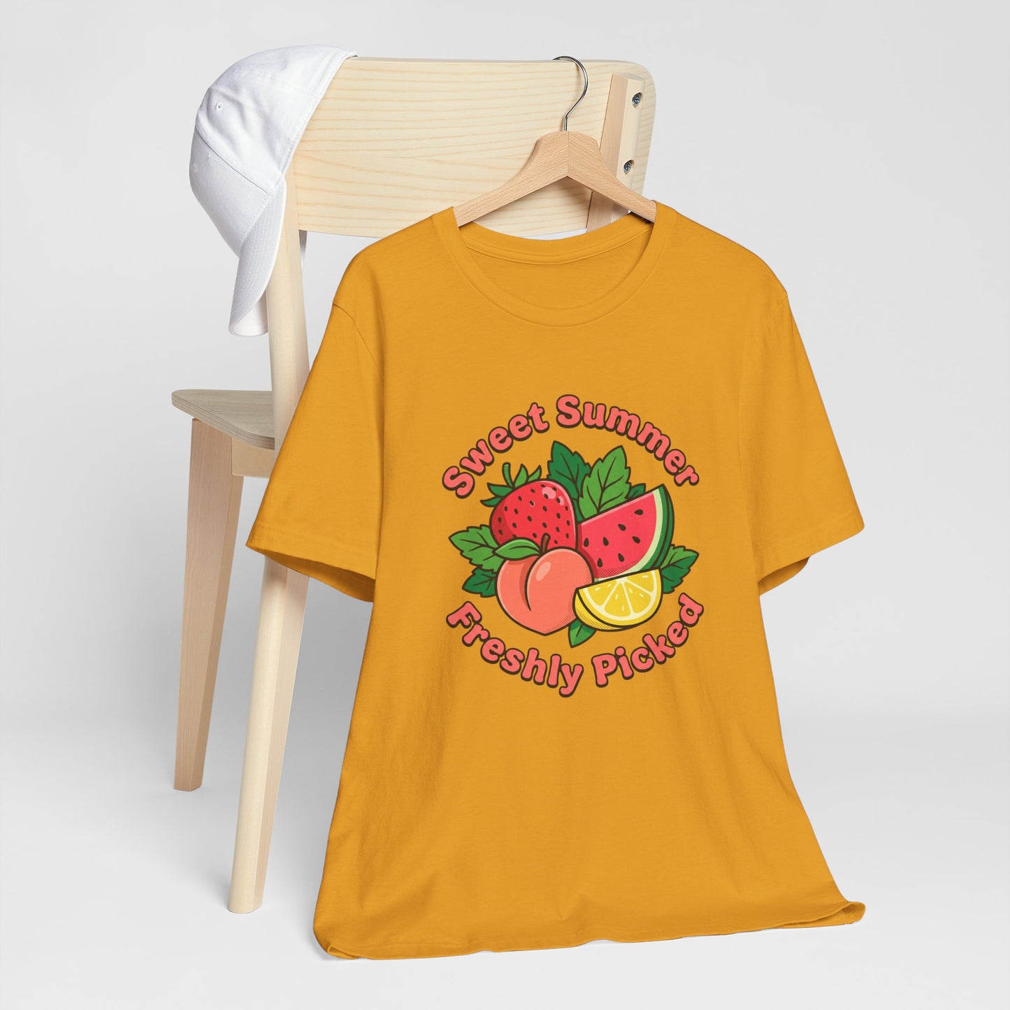 Sweet Summer Freshly Picked Jersey Short Sleeve Tee