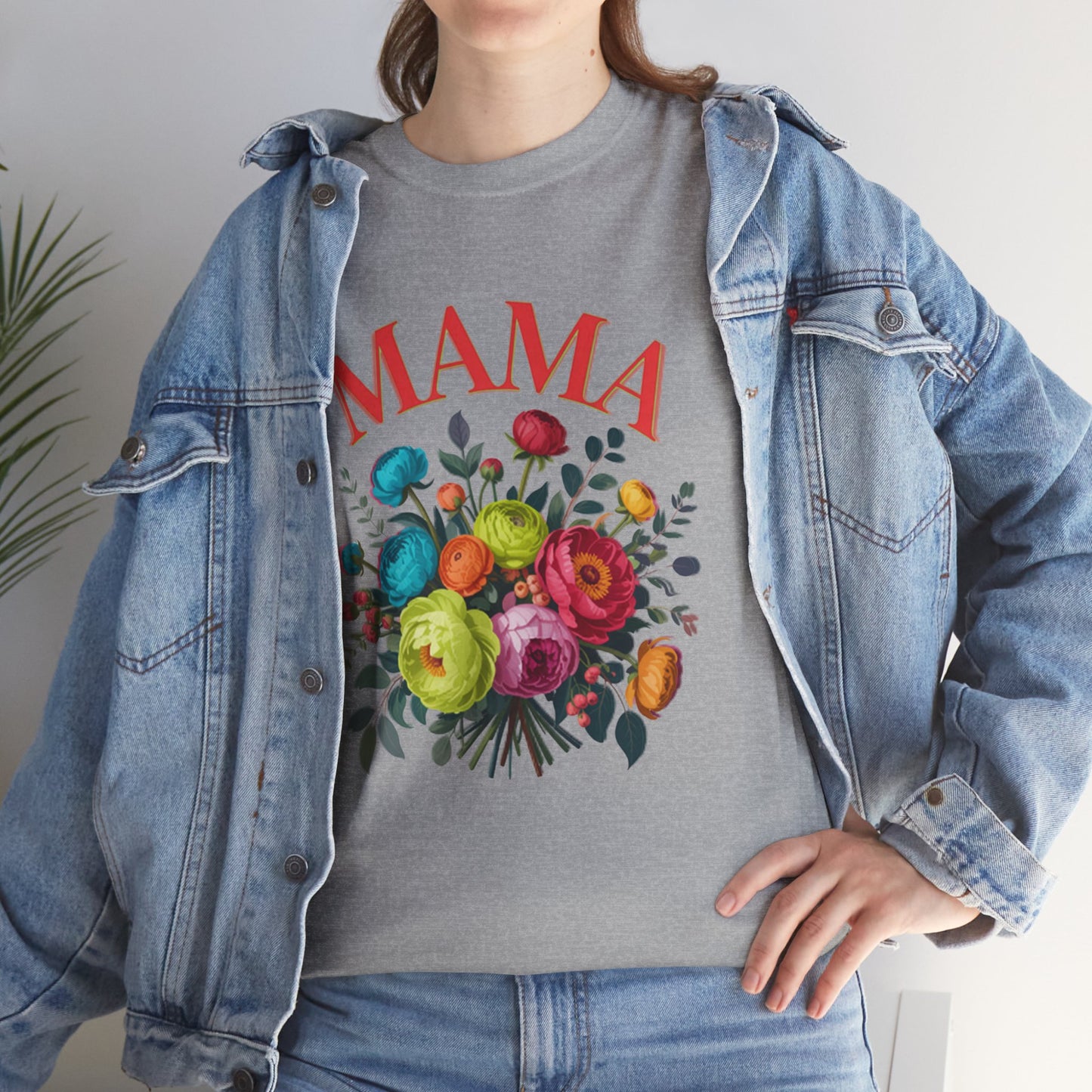 Mama Floral T-Shirt  Mother's Day Floral Tee for Moms