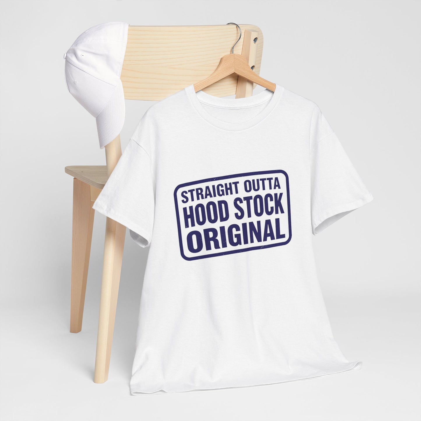 Straight Outta Hood Vintage Tee — Retro Streetwear Graphic T-Shirt