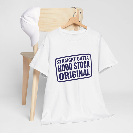 Straight Outta Hood Vintage Tee — Retro Streetwear Graphic T-Shirt