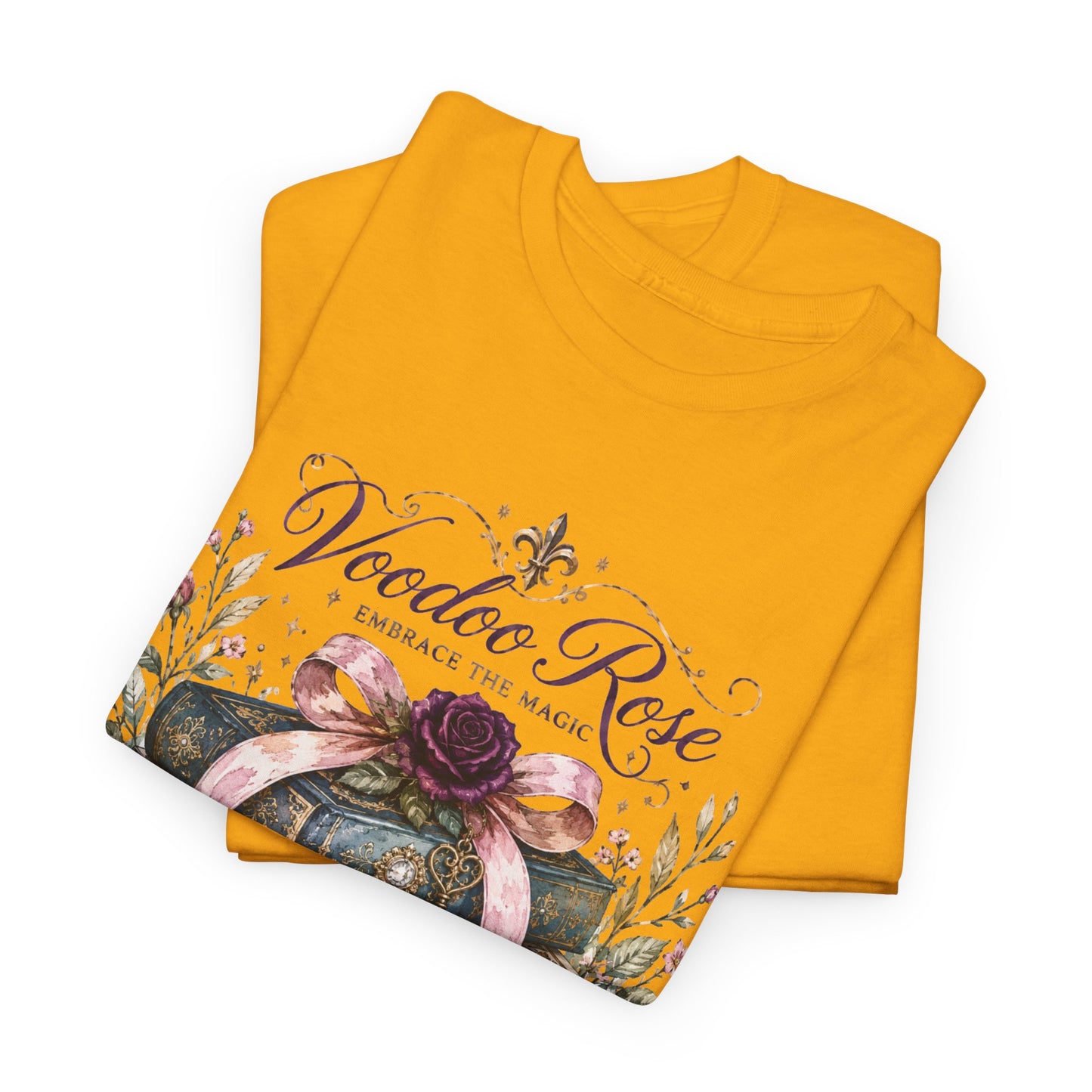 Voodoo Rose Louisiana Stacked Books Tee