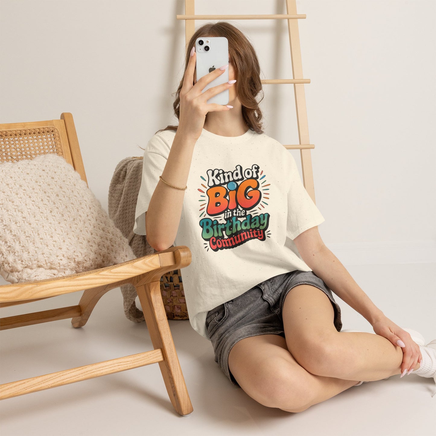 Birthday Community Tee Kind of Big in the Birthday Community Graphic T-Shirt