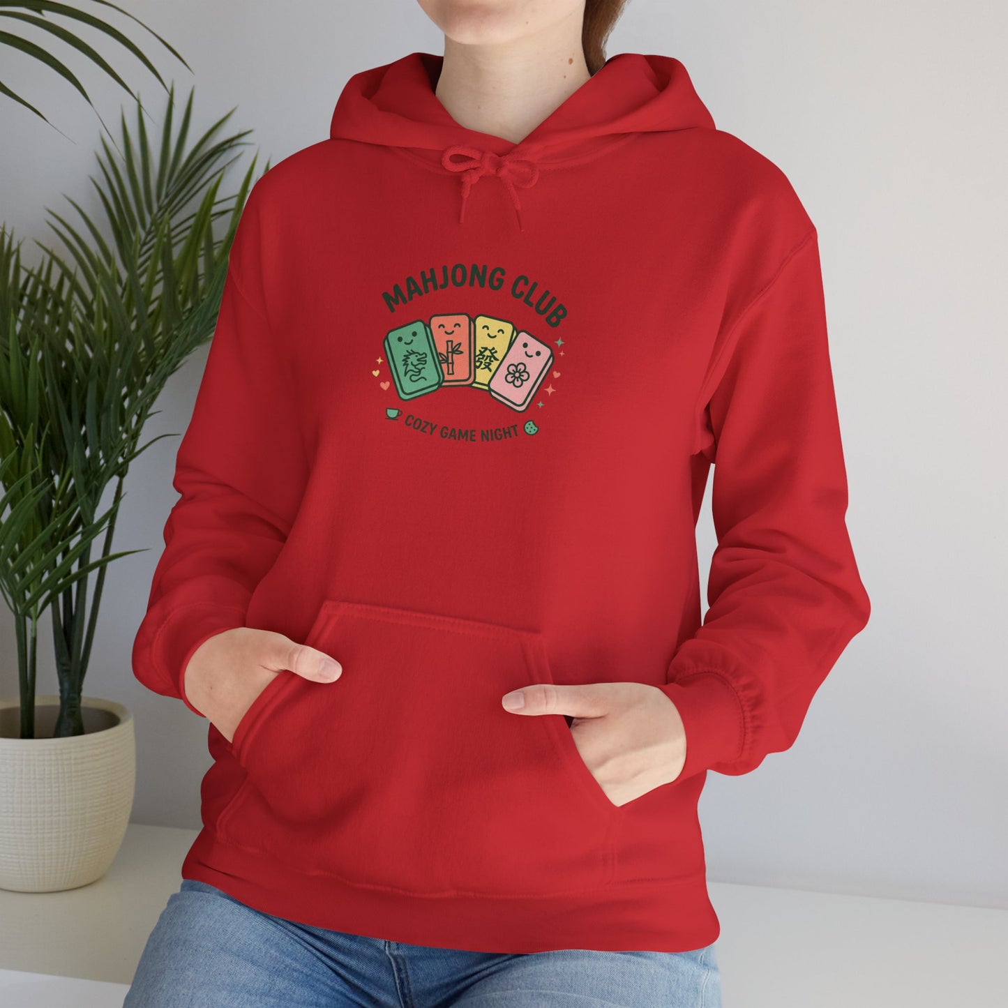 Mahjong Club Heavy Blend™ Hooded Sweatshirt