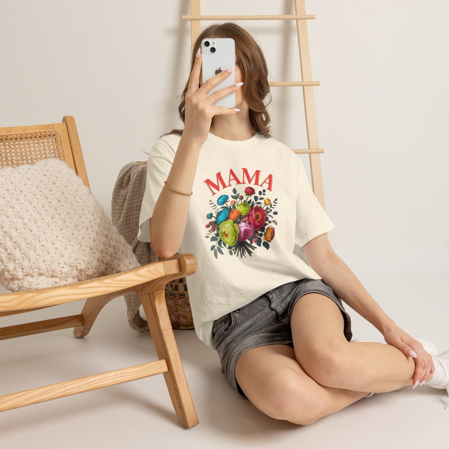 Mama Floral T-Shirt  Mother's Day Floral Tee for Moms