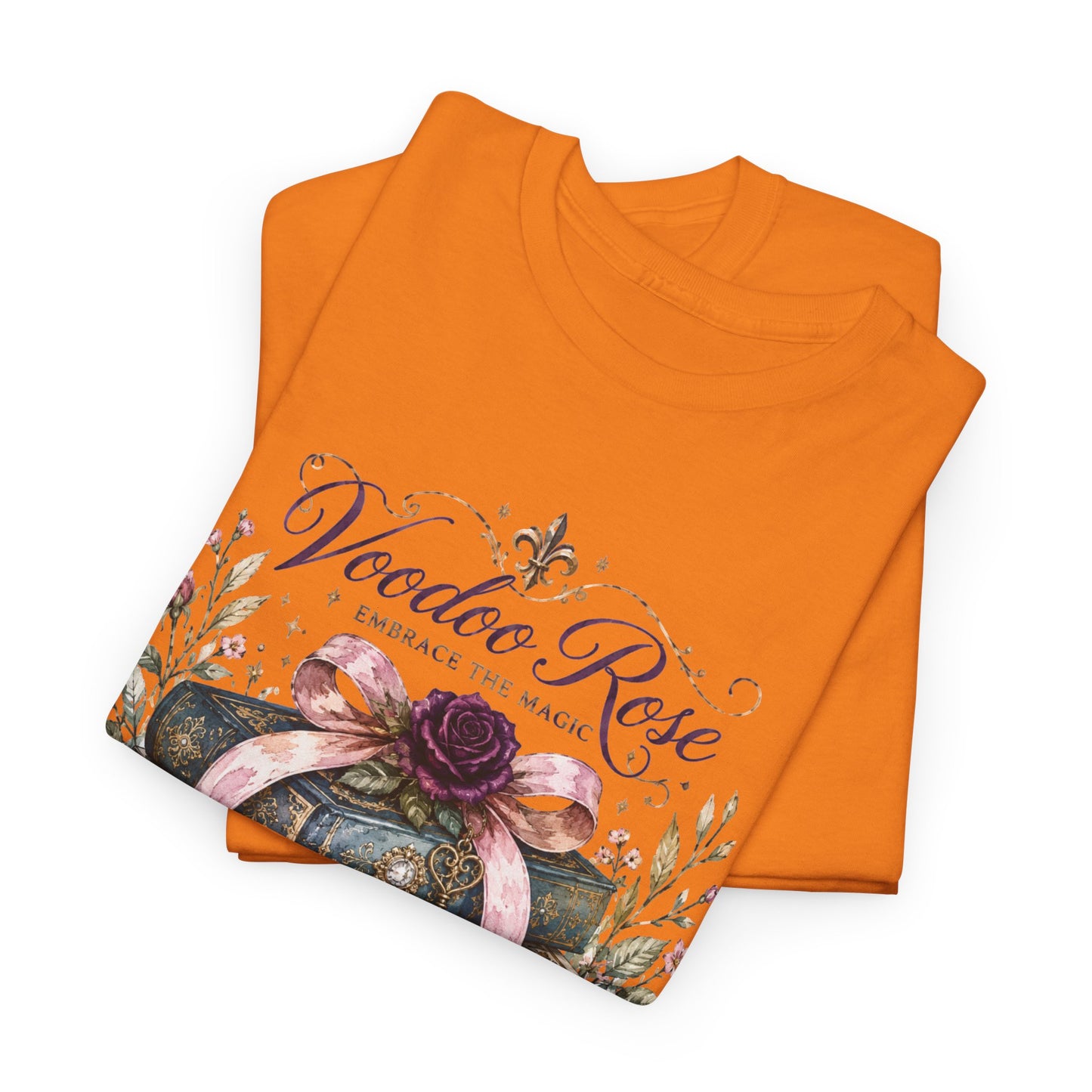 Voodoo Rose Louisiana Stacked Books Tee