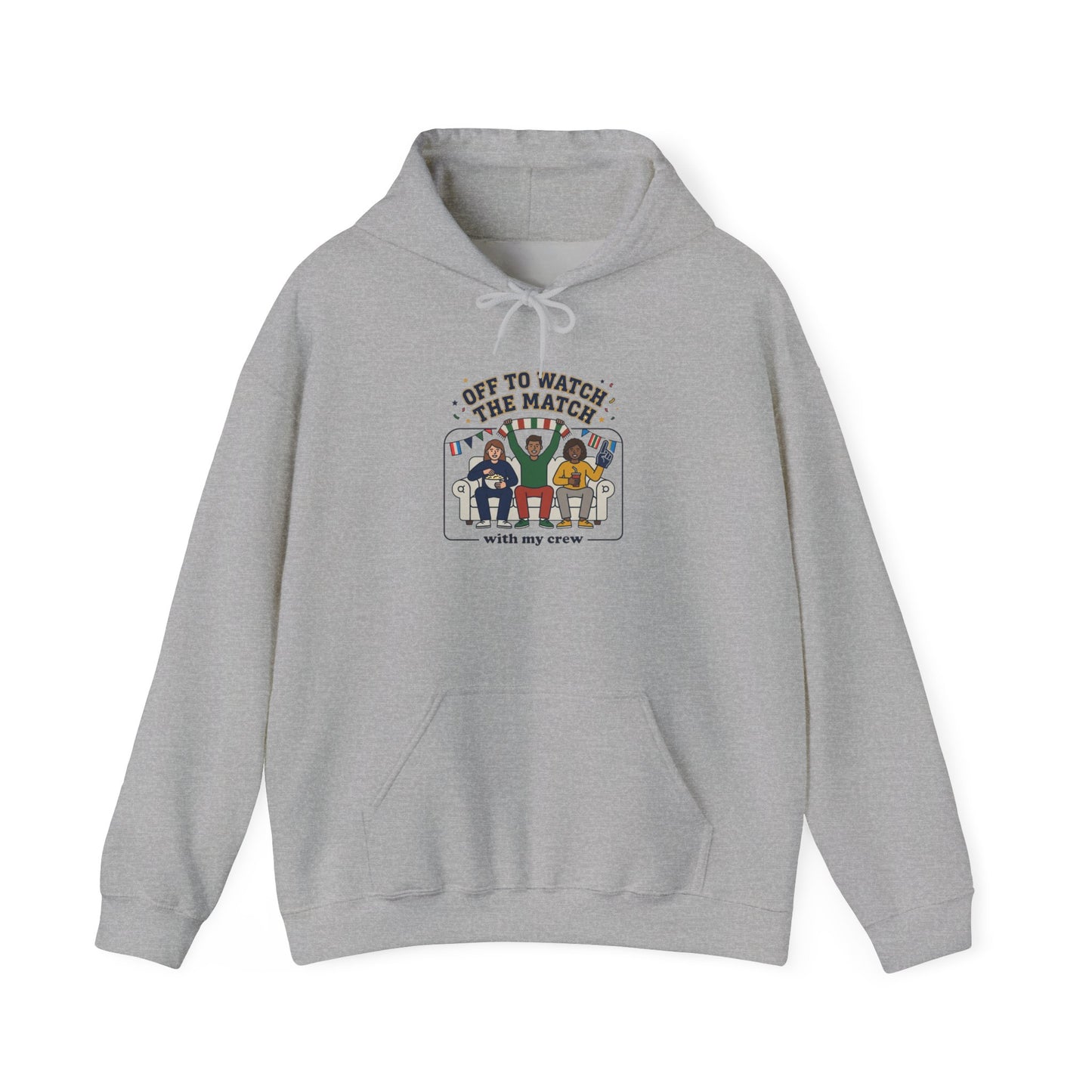 Off To Watch The Match Heavy Blend™ Hooded Sweatshirt