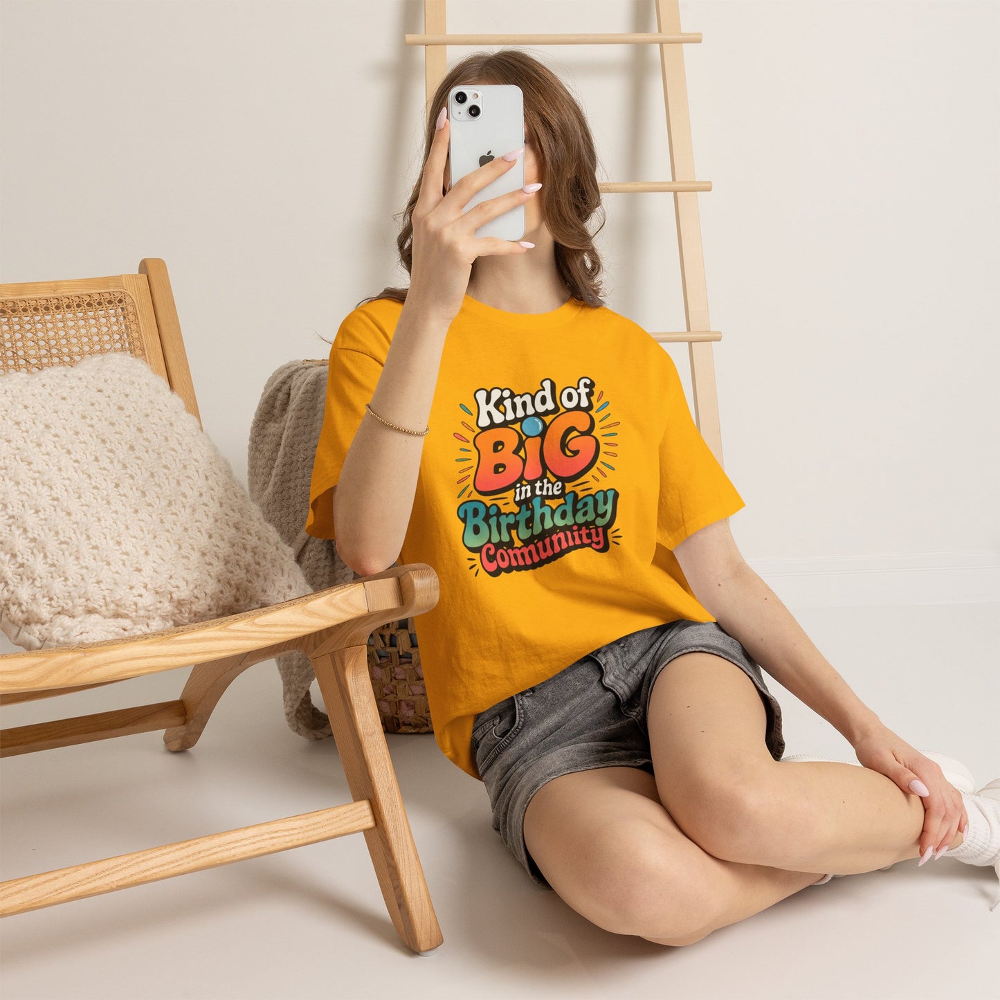 Birthday Community Tee Kind of Big in the Birthday Community Graphic T-Shirt