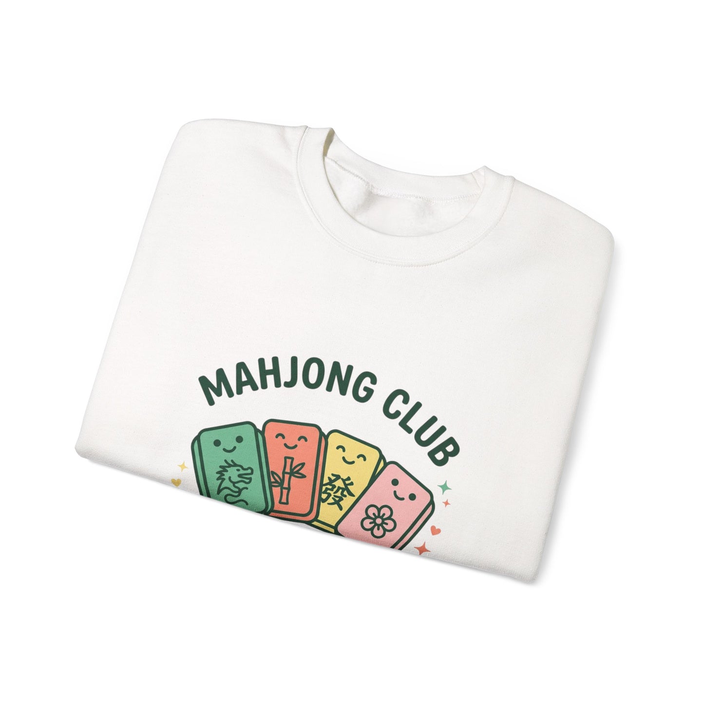 Mahjong Club Heavy Blend™ Crewneck Sweatshirt