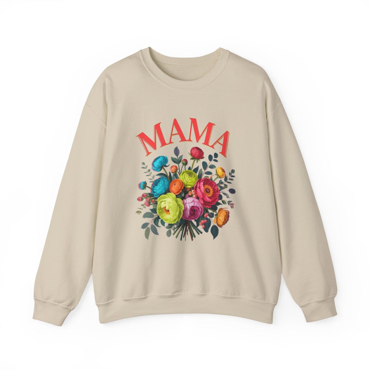 Mama Floral Sweatshirt Cozy Mother’s Day Crewneck