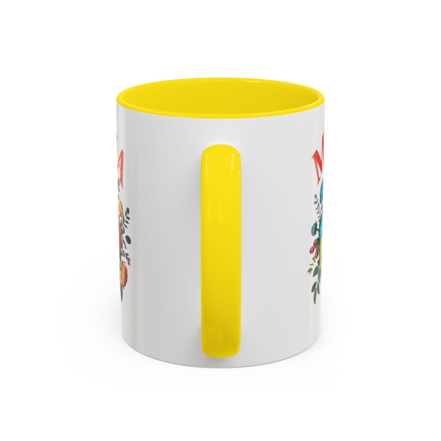 Mama Floral Coffee Mug – Mother's Day Bouquet Accent Mug (11/15oz)