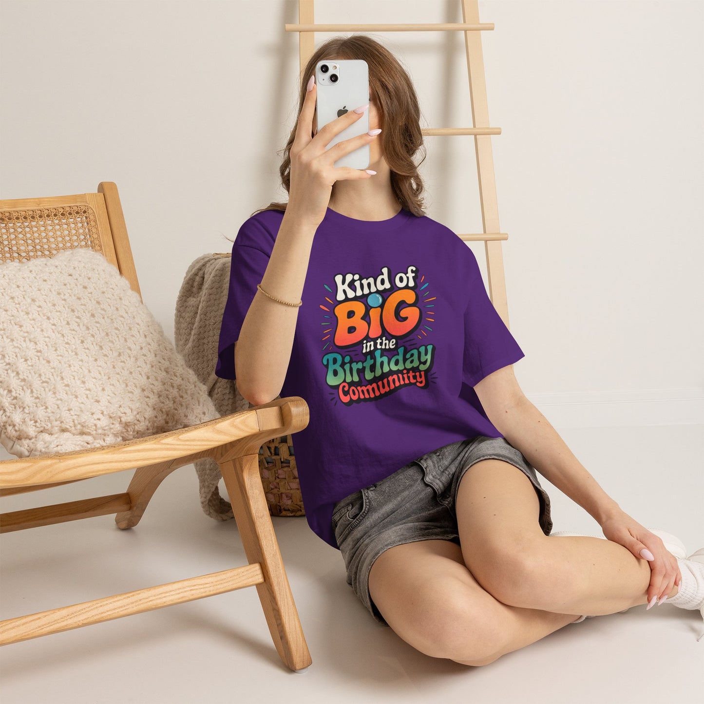 Birthday Community Tee Kind of Big in the Birthday Community Graphic T-Shirt
