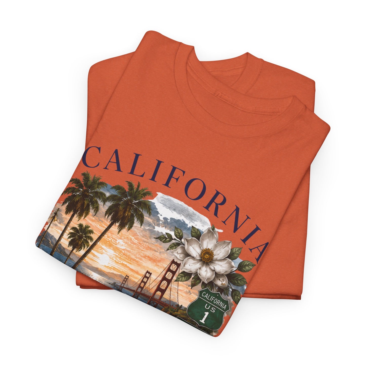 California Vintage Surf T-Shirt — Coastal Sunset Beach Tee