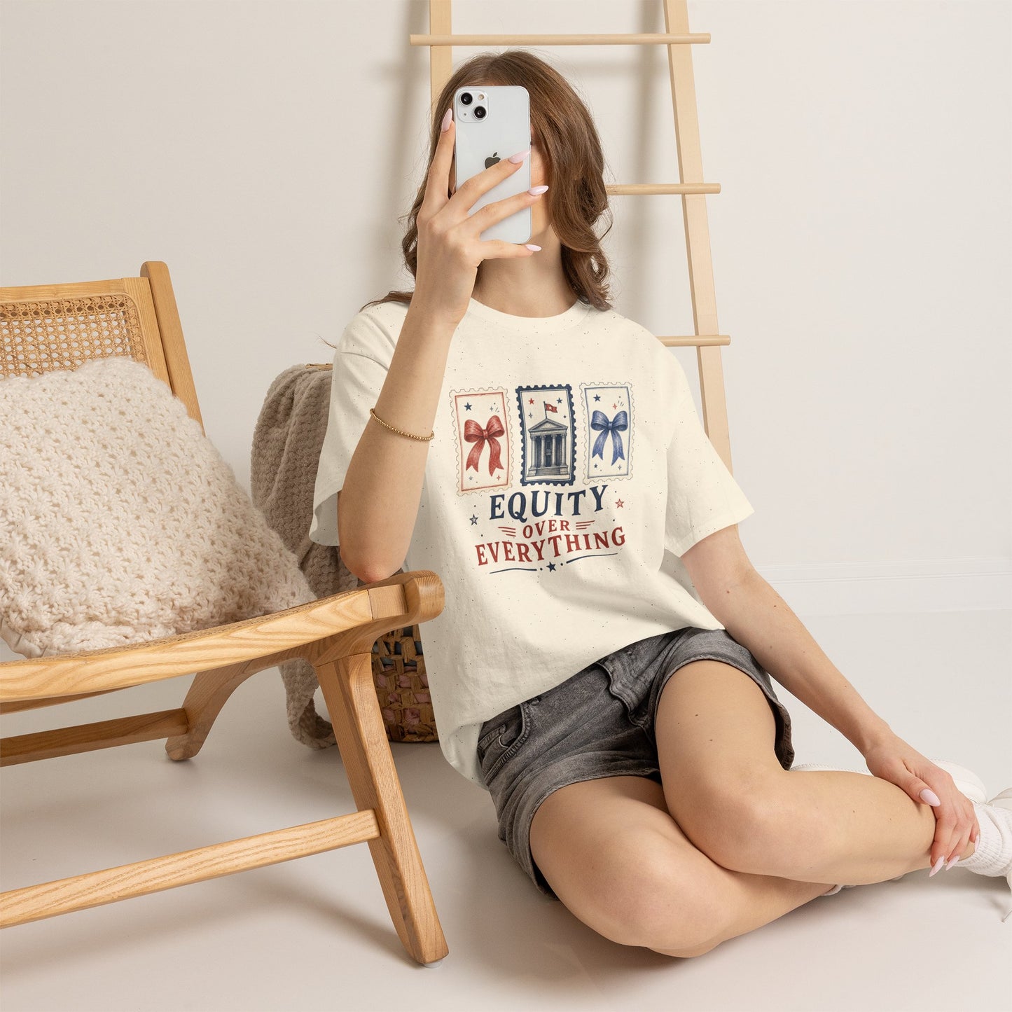 Equity Over Everything Graphic Tee — Patriotic Justice T-Shirt