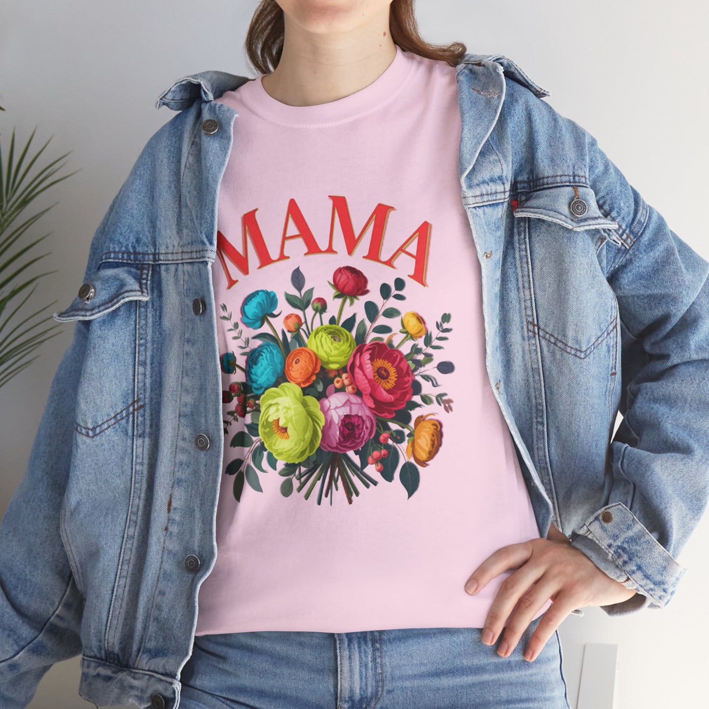 Mama Floral T-Shirt  Mother's Day Floral Tee for Moms