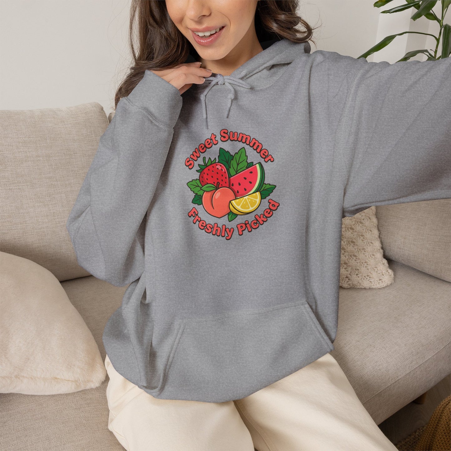 Sweet Summer Freshly Picked Heavy Blend™ Hooded Sweatshirt