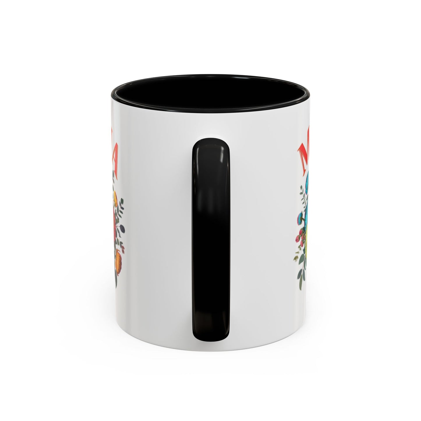 Mama Floral Coffee Mug – Mother's Day Bouquet Accent Mug (11/15oz)