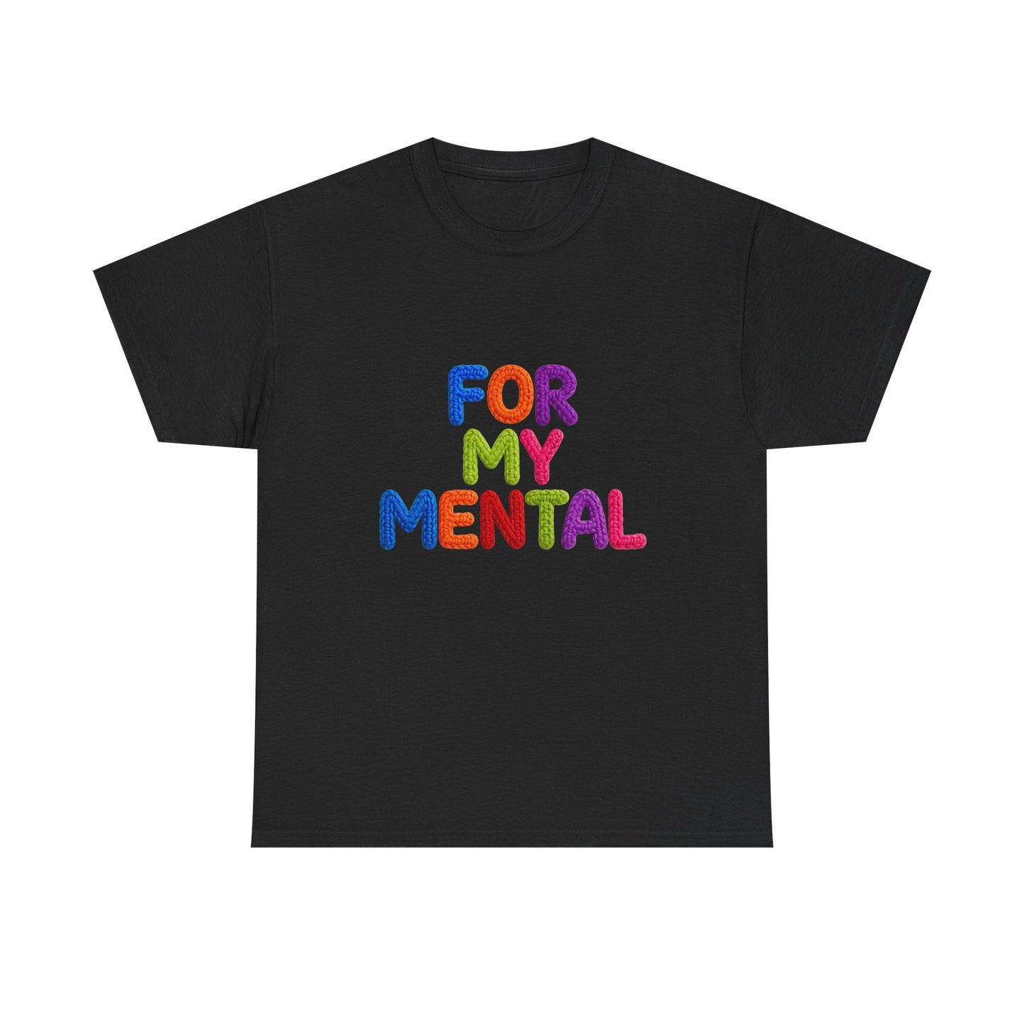 For My Mental Tee Mental Health Awareness Graphic T-Shirt