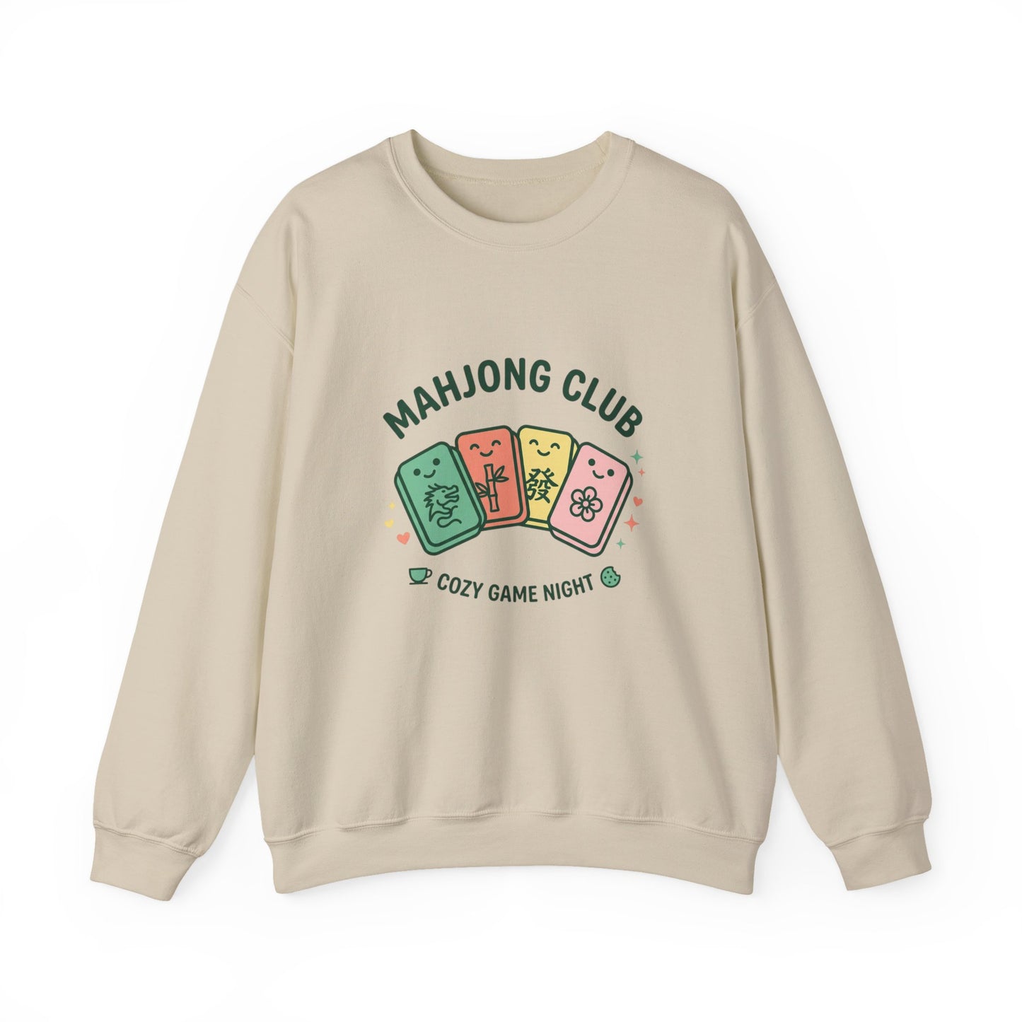 Mahjong Club Heavy Blend™ Crewneck Sweatshirt