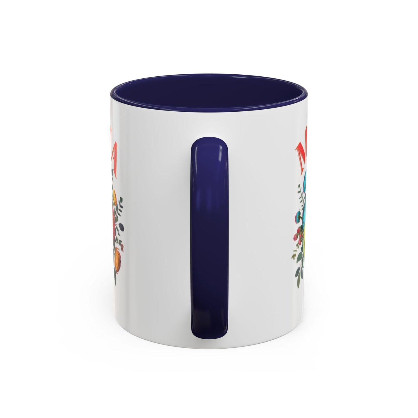 Mama Floral Coffee Mug – Mother's Day Bouquet Accent Mug (11/15oz)